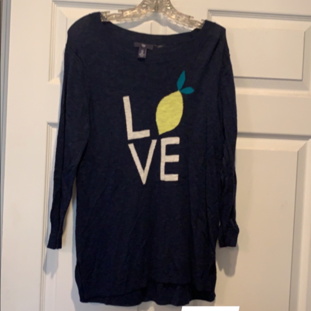 Gap Lemon Top